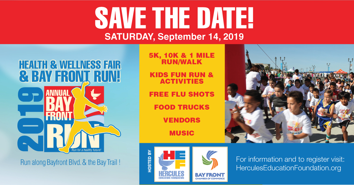 HerculesEducationFoundation.BayFrontRun.2019.SAVE-THE-DATE.SOCIAL